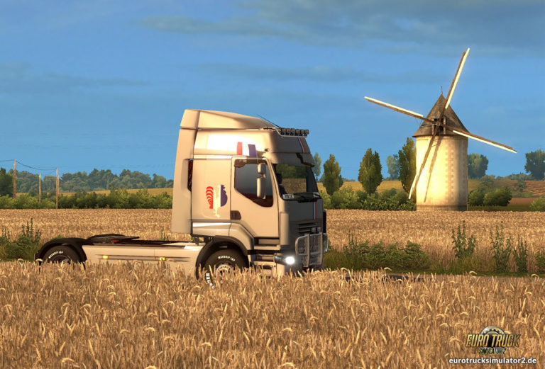 ETS2 Frankreich Windmühle Truck