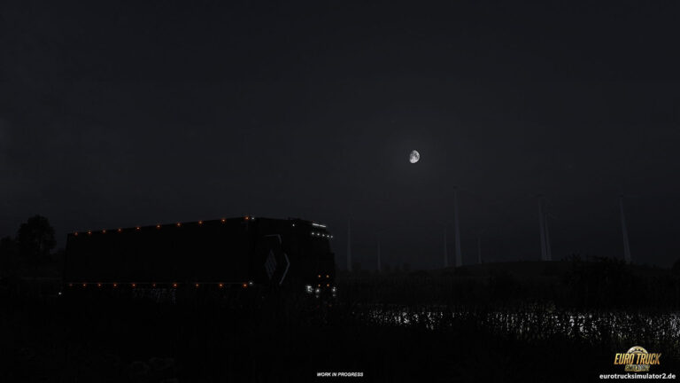 Mond und Nachthimmel