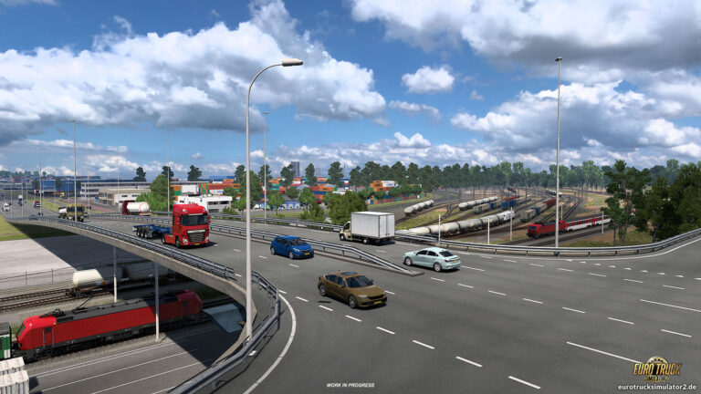 Der Hafen von Rotterdam