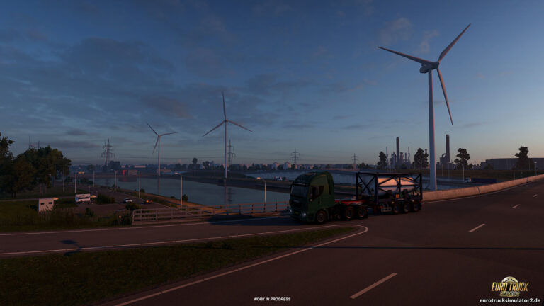 Der Hafen von Rotterdam