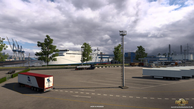 Der Hafen von Rotterdam