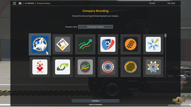 Neue Firmenlogos und -Lackierungen