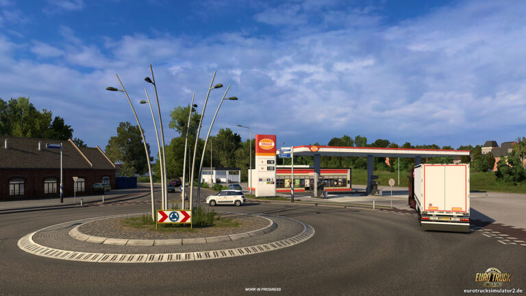 Tankstellen und Rastplätze in der Benelux-Region