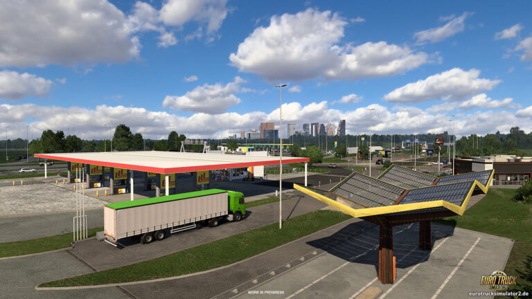 Tankstellen und Rastplätze in der Benelux-Region