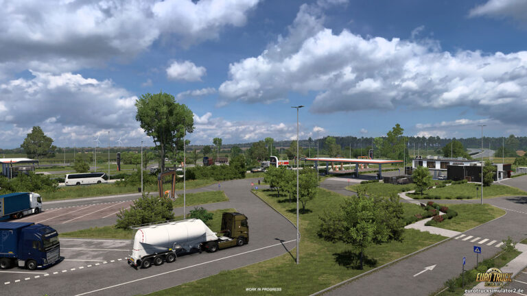 Tankstellen und Rastplätze in der Benelux-Region