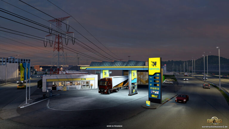 Tankstellen und Rastplätze in der Benelux-Region