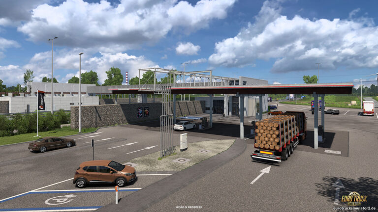 Tankstellen und Rastplätze in der Benelux-Region