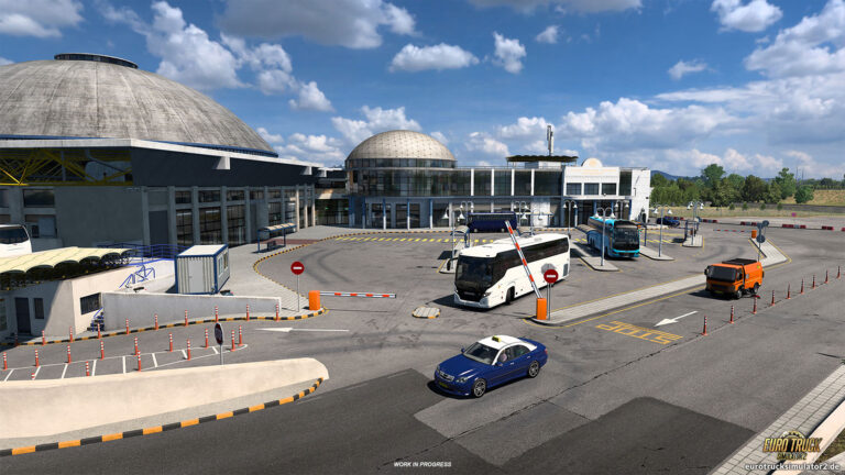 Busbahnhöfe und -haltepunkte in bestehenden Regionen