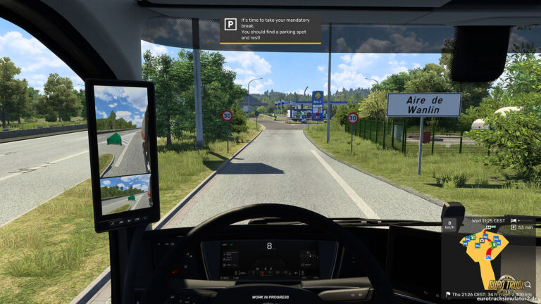 Update 1.60: Ruhezeiten