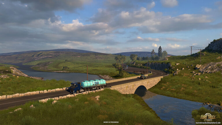 Die N59 in Irland
