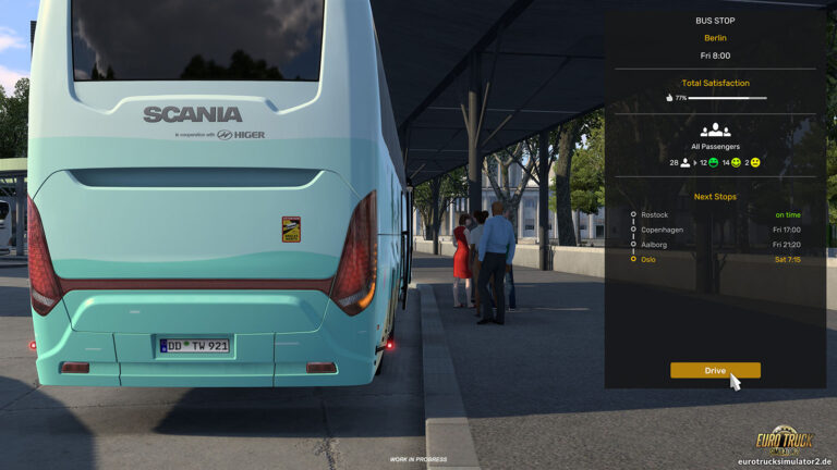 Aufträge und Fahrzeugkauf bei Reisebussen