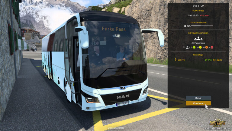 Touristenfahrten im Coaches-DLC
